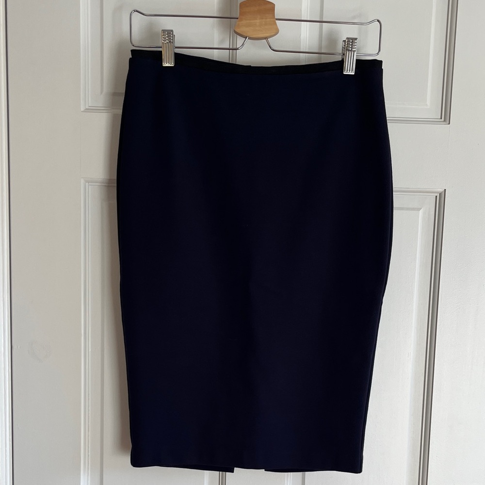 Boden Navy Pencil Skirt